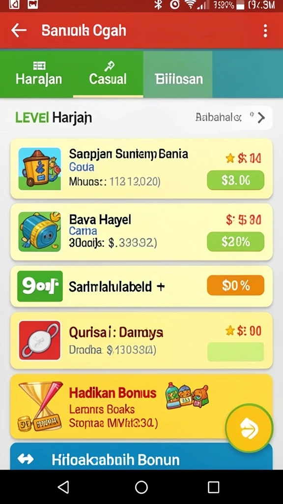 55rp - Level yang menantang dan penuh dengan misi menarik.