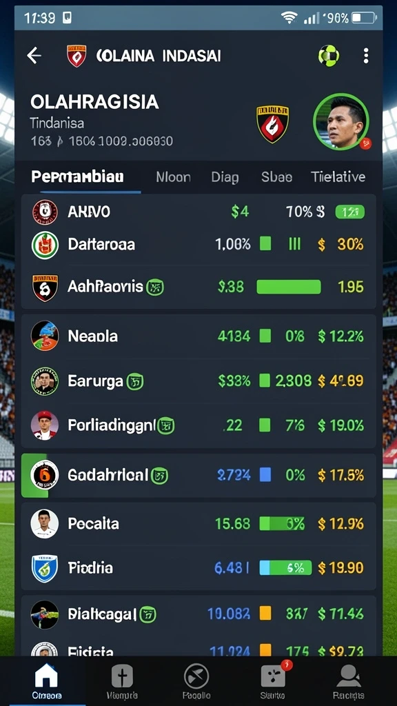 sultantoto - Tampilan utama SULTANTOTO dengan menu navigasi yang intuitif.